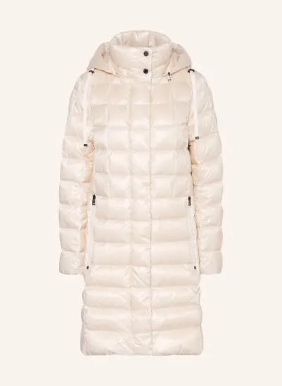 BOGNER Daunenmantel MERYL-D mit abnehmbarer Kapuze CREME