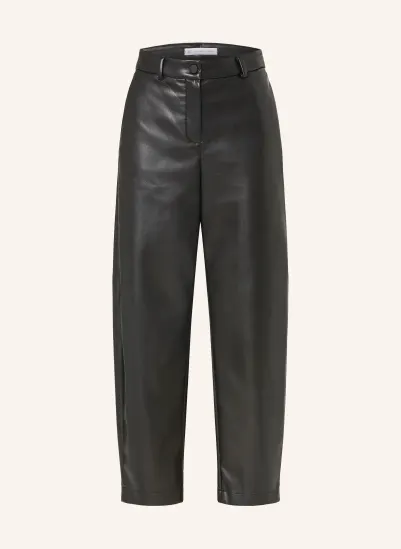 RAFFAELLO ROSSI 7/8 broek PHIBI in leerlook