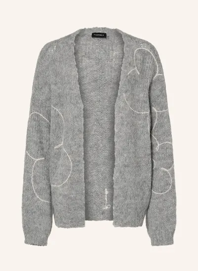 ELIAS RUMELIS STEFANIA Knit wrap with Alpaca