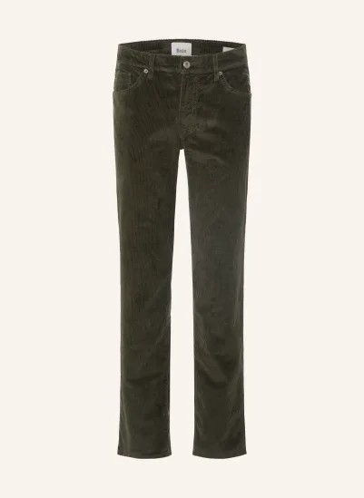 BRAX Cordhose CADIZ Straight Fit 35 OLIVE