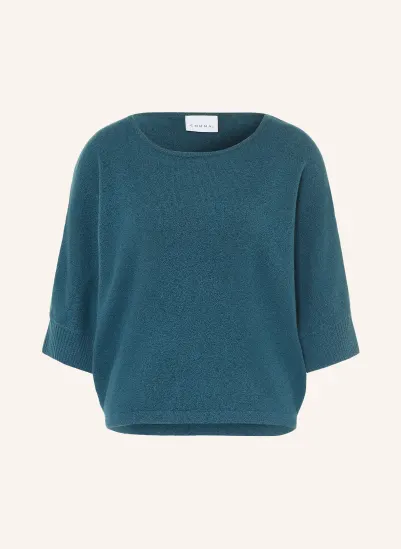 COMMA Pullover mit 3/4-Arm PETROL