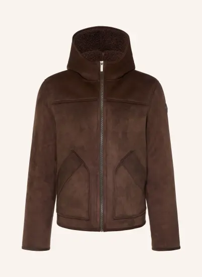 COLMAR Leather-look jacket