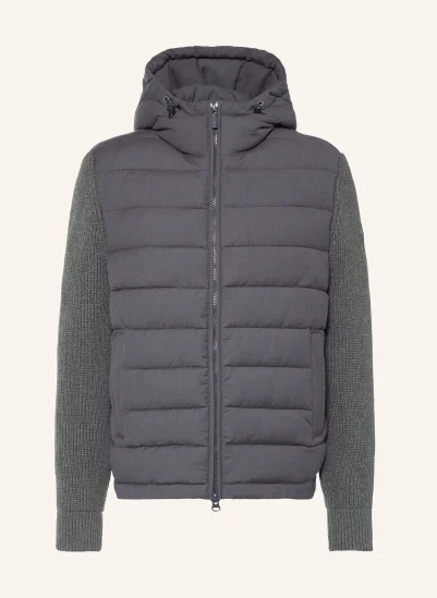 COLMAR Steppjacke im Materialmix GRAU