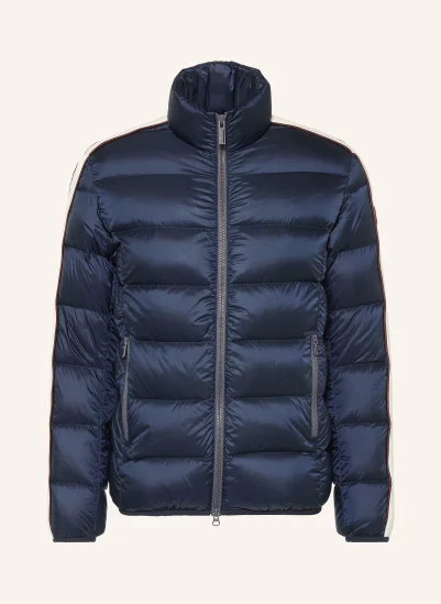 COLMAR Daunenjacke DUNKELBLAU / DUNKELBRAUN / CREME