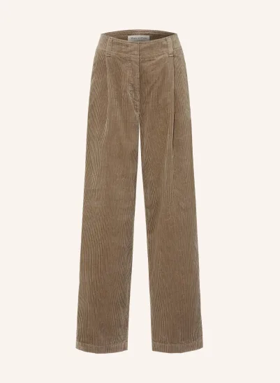 Marc O'Polo Marlenehose aus Cord BEIGE