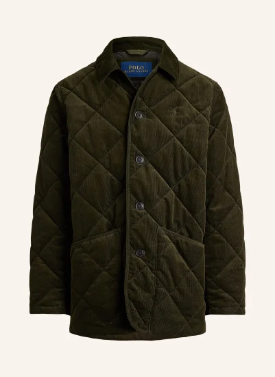 POLO RALPH LAUREN Steppjacke aus Cord OLIV