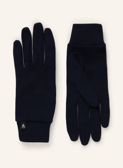 odlo Multisport-Handschuhe ACTIVE WARM DUNKELBLAU