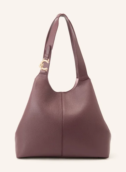 COCCINELLE Shopper mit herausnehmbarer Pouch BRAUN / GOLD