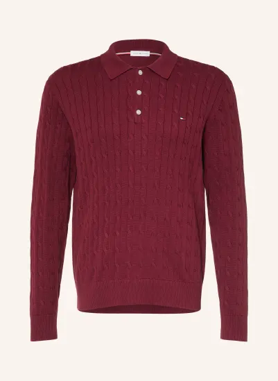 TOMMY HILFIGER Strick-Poloshirt