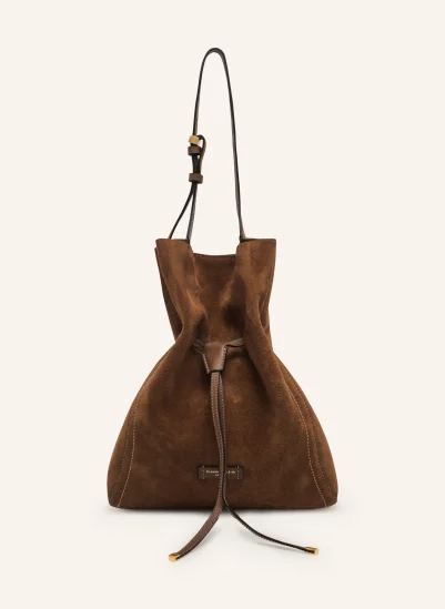 GIANNI CHIARINI Beuteltasche SIENNA COGNAC / GOLD