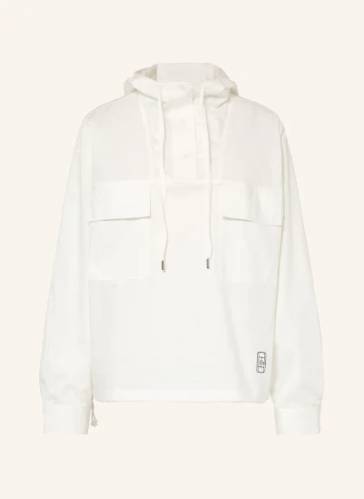 LACOSTE Schlupfjacke WEISS