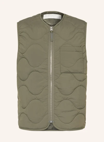 ARKET Steppweste KHAKI