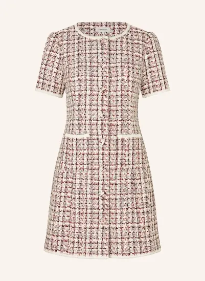 dea kudibal ALMIADEA tweed dress with glitter thread