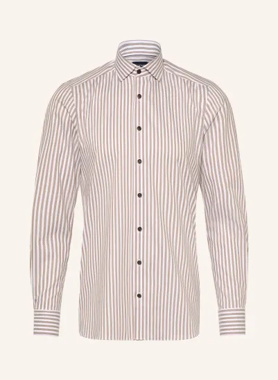 OLYMP Hemd Level Five body fit BRAUN / WEISS