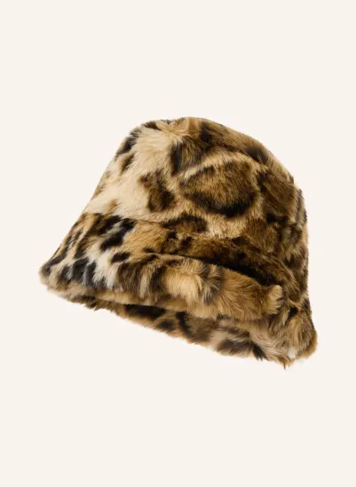 ETRO Buckethoed van kunstbont