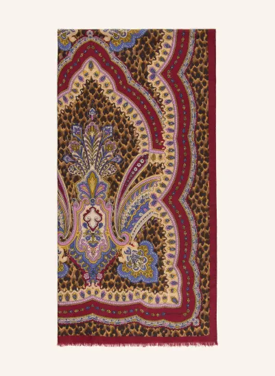 ETRO Schal mit Seide und Cashmere