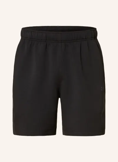 UNDER ARMOUR Sweatshorts UA UNSTOPPABLE FLEECE SCHWARZ