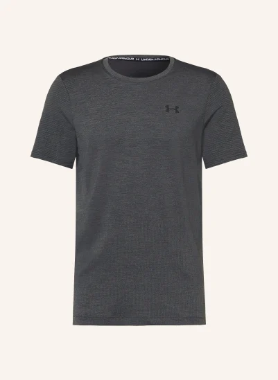 UNDER ARMOUR Funktionsshirt UA VANISH ELITE SEAMLESS DUNKELGRAU / SCHWARZ