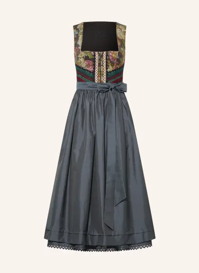SPORTALM Dirndl mit Spitze DUNKELBLAU / DUNKELROT / GRÜN