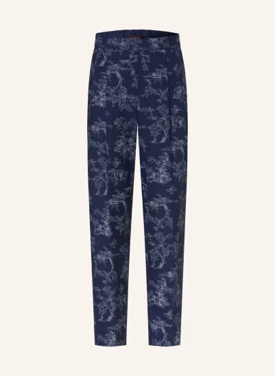 windsor. Hose DUNKELBLAU / WEISS