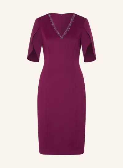 ADRIANNA PAPELL Cocktailkleid mit Schmucksteinen