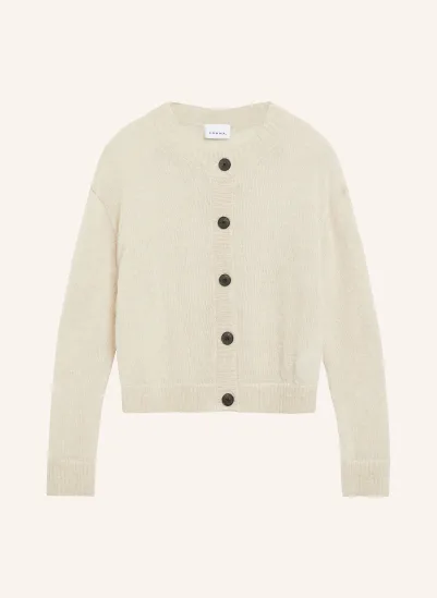 COMMA Strickjacke HELLGRAU