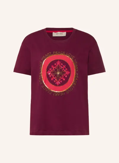 MOS MOSH T-Shirt MMASLI mit Pailletten und Schmuckperlen