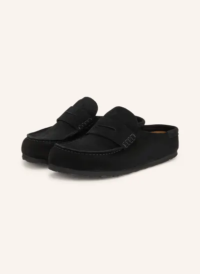 BIRKENSTOCK Pantoletten NAPLES WRAPPED SCHWARZ
