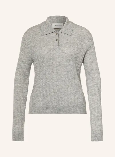 CLOSED Gebreid poloshirt