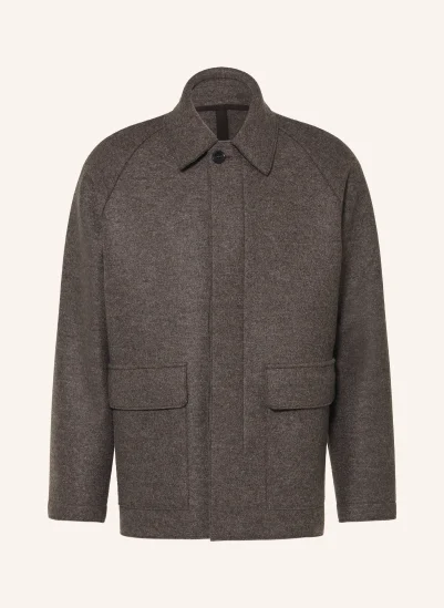 HARRIS WHARF LONDON Jacke DUNKELGRAU