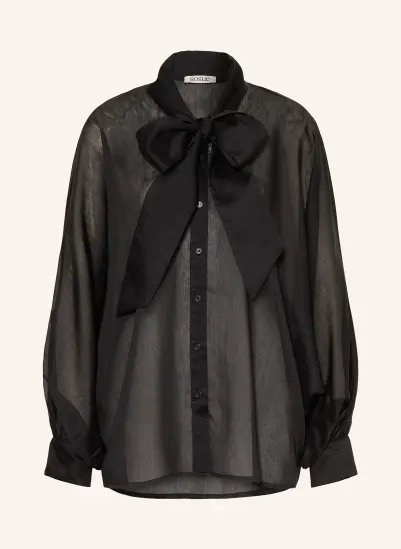 SoSUE Schluppenbluse ANTONIA BOW