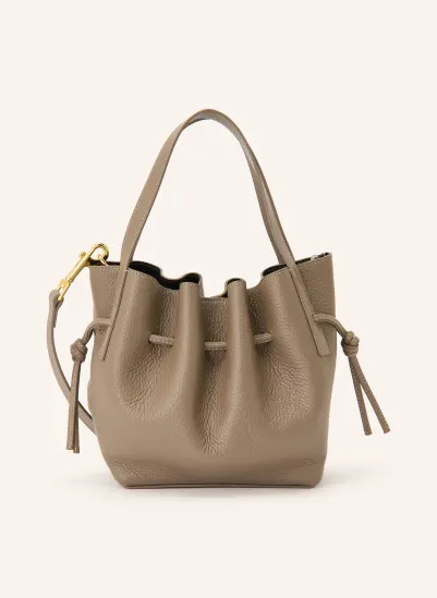 YUZEFI SCALLOP MINI Bucket bag