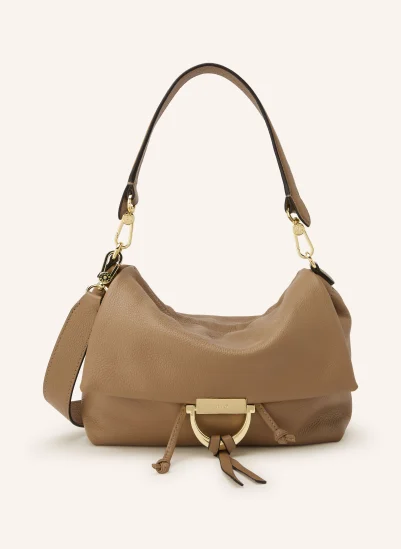abro Schultertasche TEMI MEDIUM CAMEL / GOLD