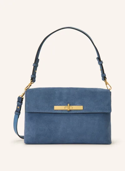 abro Schultertasche TWIST BLAU / GOLD