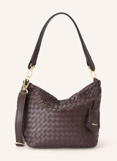 abro Beuteltasche EBONY SMALL DUNKELBRAUN
