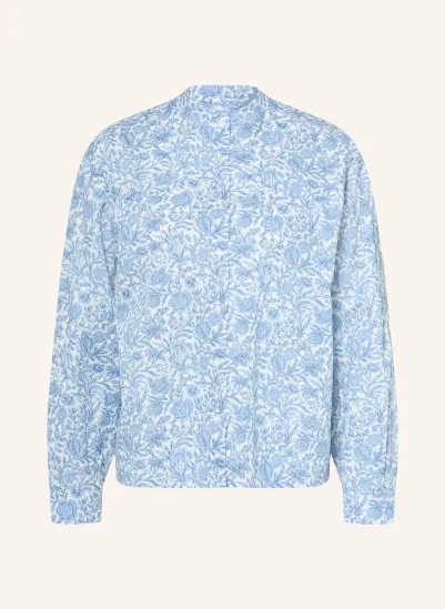 TONNO & PANNA Bluse WEISS / HELLBLAU