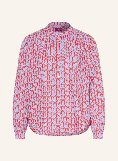 TONNO & PANNA Bluse HELLBLAU / ROT