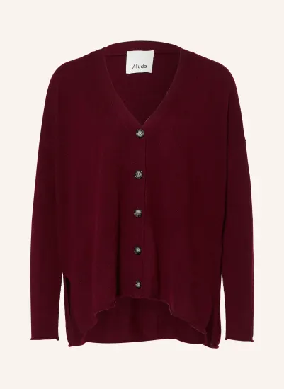 ALLUDE Kardigan oversize z kaszmiru