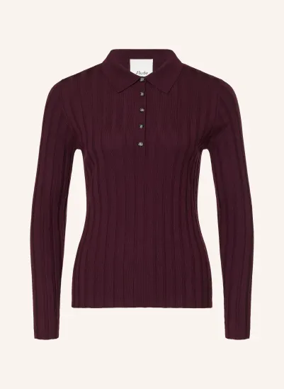ALLUDE Strick-Poloshirt