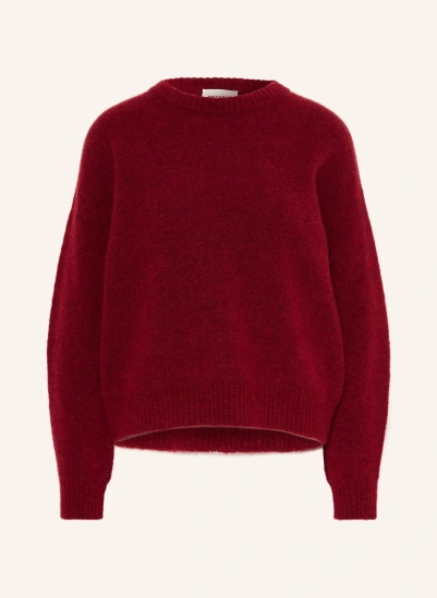 WEEKEND Max Mara Pullover mit Alpaka DUNKELROT