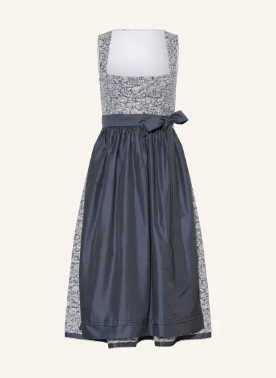 SPORTALM Dirndl DUNKELBLAU / WEISS