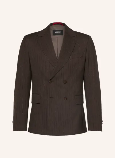CINQUE Sakko CIDOUBLE Extra Slim Fit 29 DUNKELBRAUN