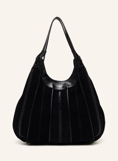 GIANNI CHIARINI Beuteltasche DUA LARGE SCHWARZ
