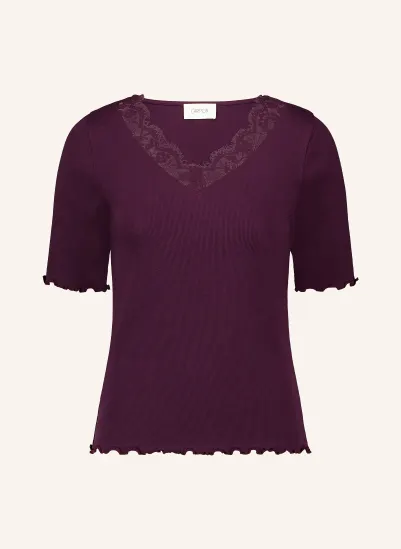 CARTOON T-shirt with lace