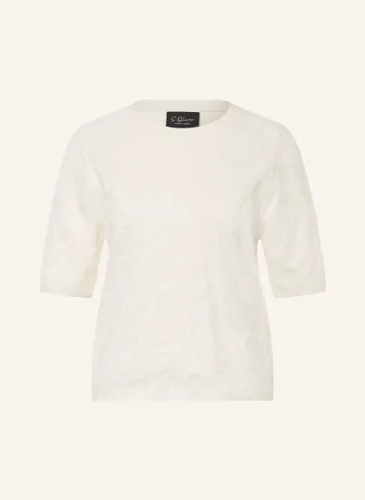 s.Oliver BLACK LABEL Strickshirt CREME