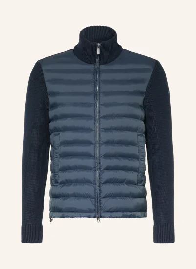COLMAR Steppjacke im Materialmix DUNKELBLAU