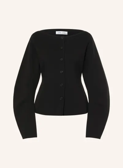 SAMSØE SAMSØE Strickjacke SAALLY SCHWARZ