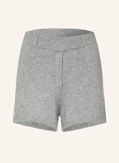 LADNERI MAXI Knitted Shorts with Cashmere