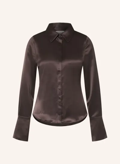 LADNERI Hemdbluse HEDI aus Satin