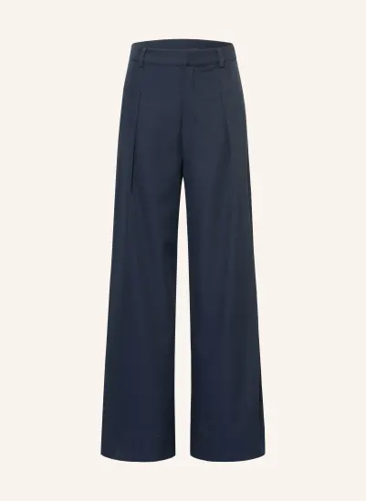co'couture Marlenehose LUNACC DUNKELBLAU